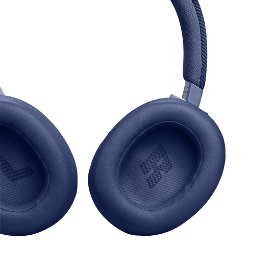 JBL Live 770NC - Blue - Wireless Over-Ear Headphones with True Adaptive Noise Cancelling - Detailshot 3